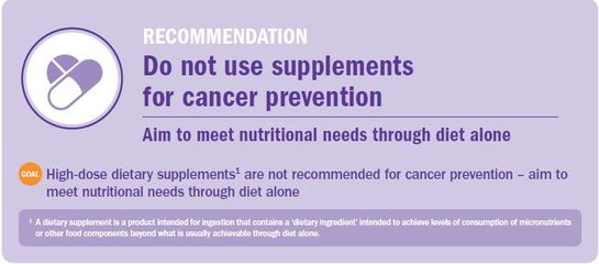 飲食、營養、運動與癌癥 一份基于《癌癥預防指南》的實用解讀